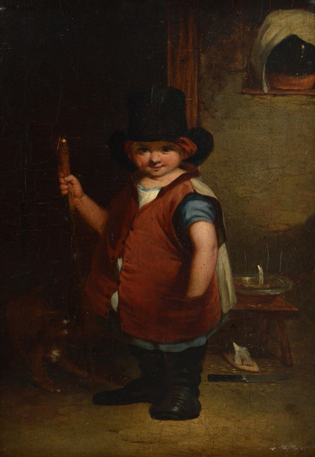 James M. Robert Greenlees, (Scottish, 1820-1894) – “The Wonderfu Wean”