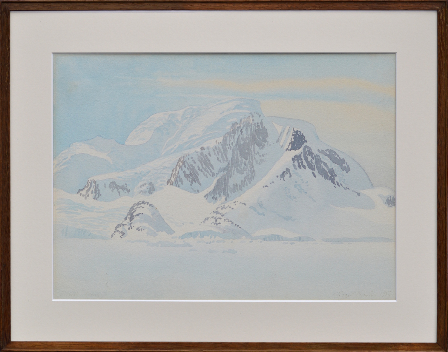 Roger Banks – View of Mount Peary Antarctica