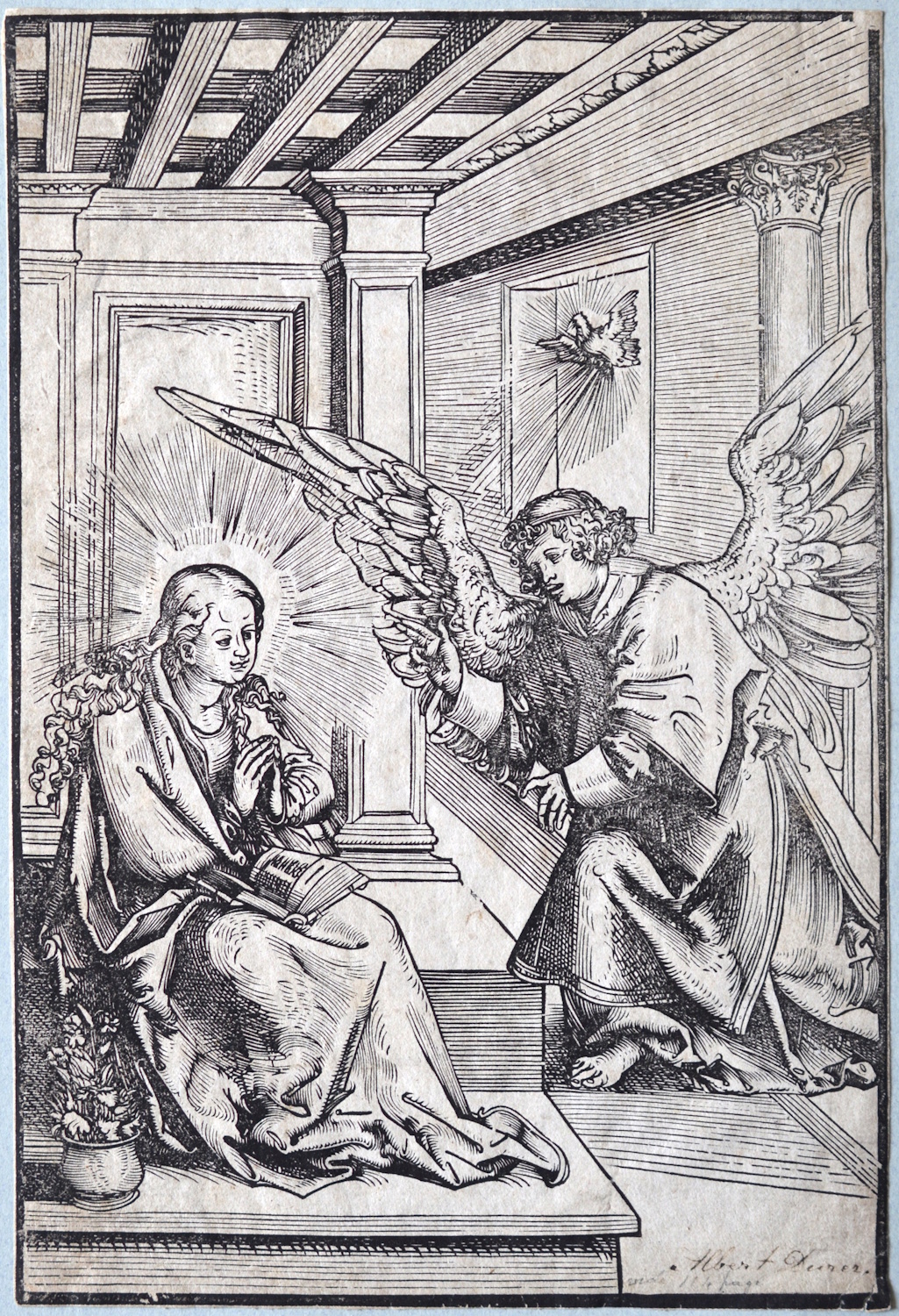 Lucas Cranach the Elder (c.1472-1553) After – The Annunciation