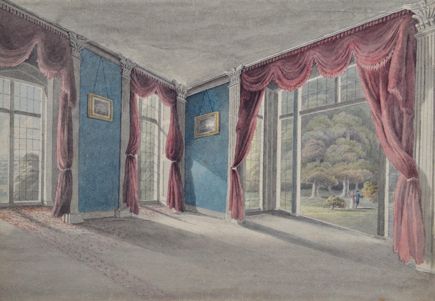 British School (Regency period) – Design for a Dining Room