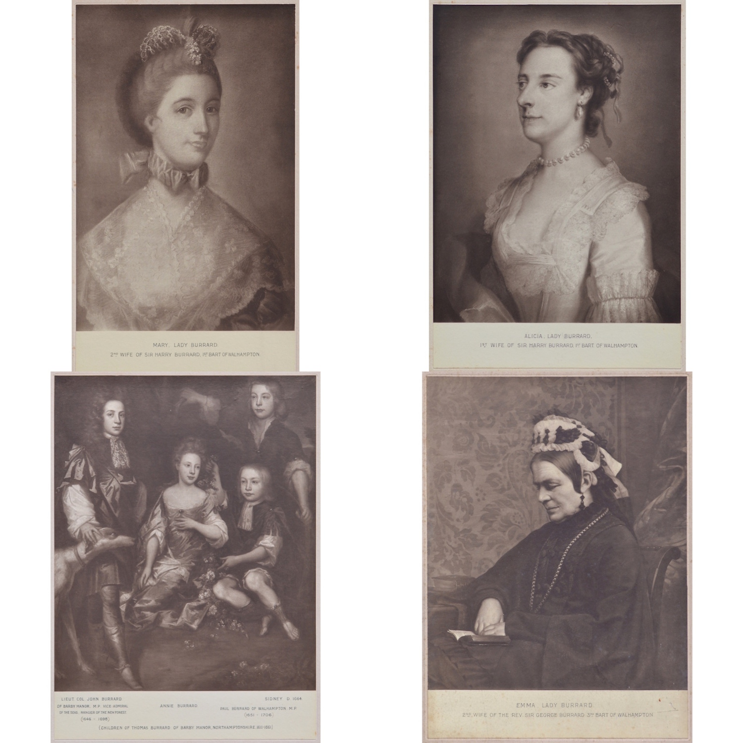 Burrard Historical Family Portraits
