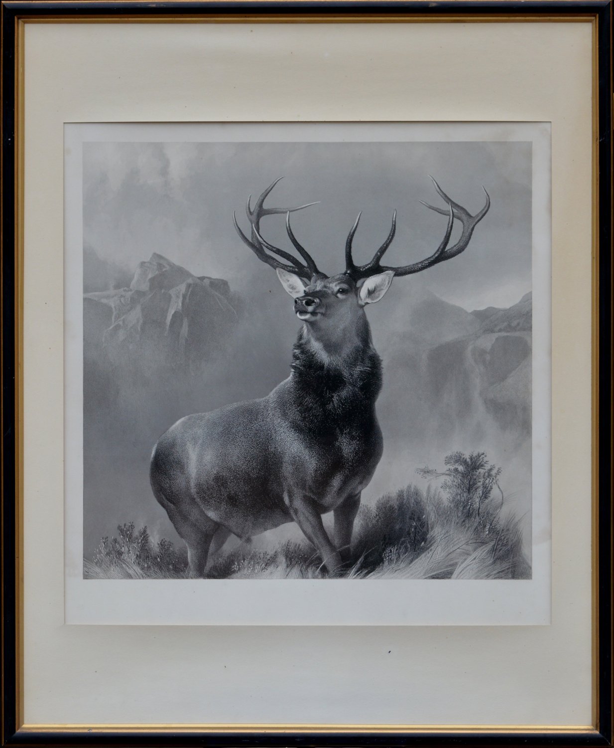 Thomas Landseer – After Sir Edwin Landseer RA – “Monarch of the Glen”