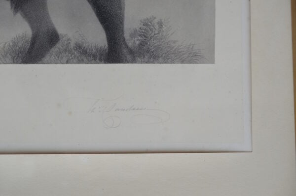Thomas Landseer – After Sir Edwin Landseer RA – “The King of the Forest” - Image 2