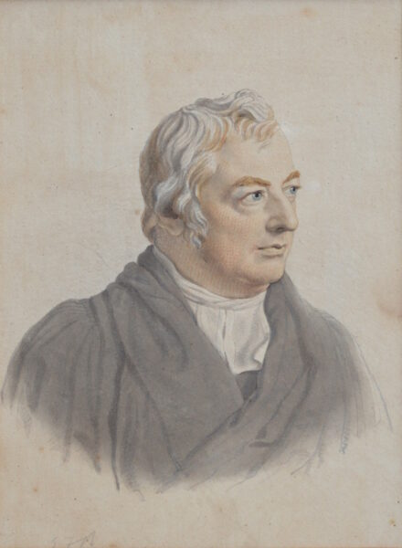 Edward Francis Burney – Portrait of Charles Burney D.D. No.2