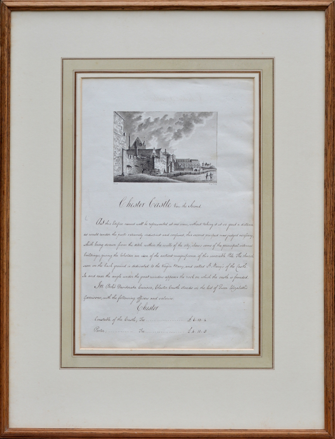 John Sinnell (also called Linnell) Bond (Architect, 1764–1837) - Chester Castle - Image 2