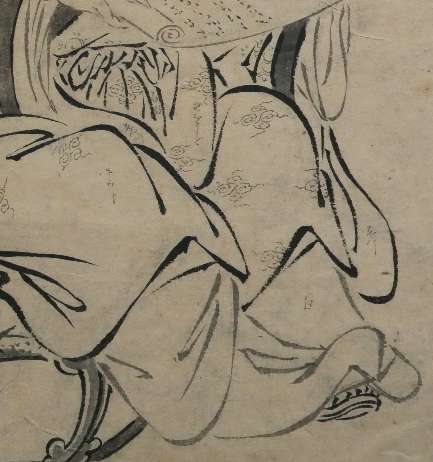 Japanese School, (Edo period, circa 1830-50 or earlier) - Portrait of Hua Tuo - Image 6