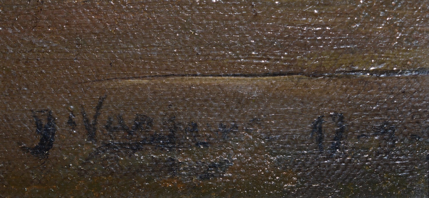 ‘The Best of Friends’ - Unidentified artist, illegibly signed and dated, (19th-early 20th-century) - Image 3