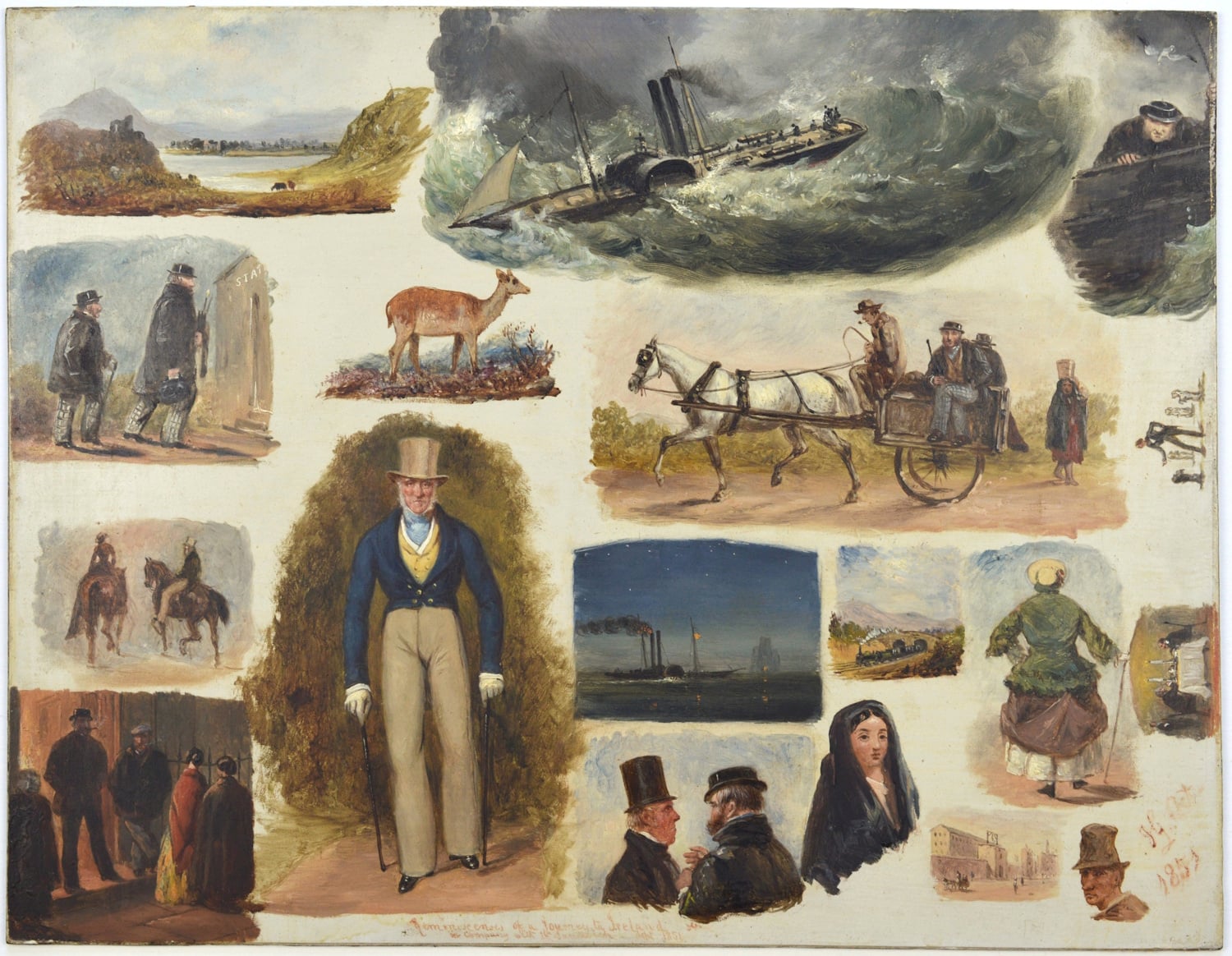 Henry Richard Graves - A journey to Ireland with John William Montagu, the 7th Earl of Sandwich - Image 2