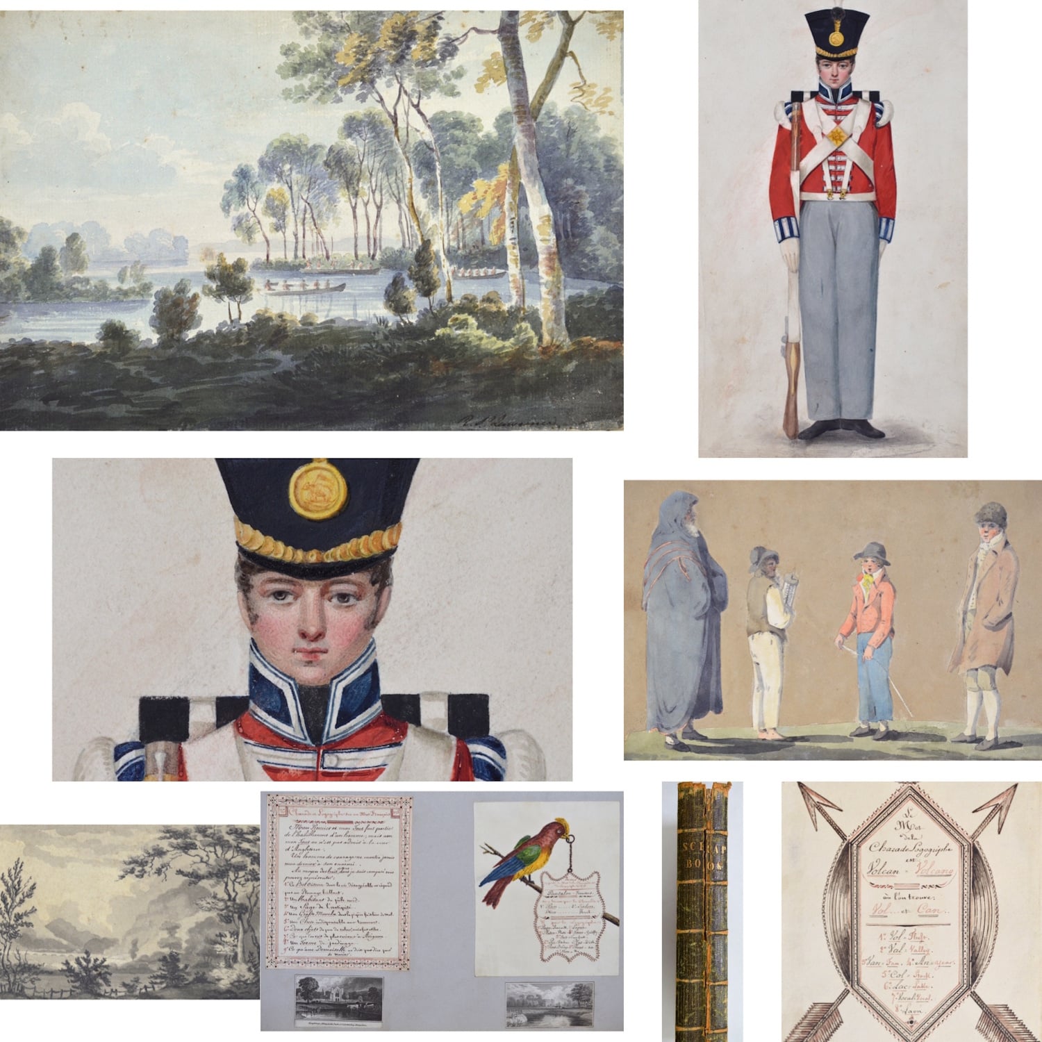 George Heriot – Scrap Album of Canadian Interest (19th century): Attributed