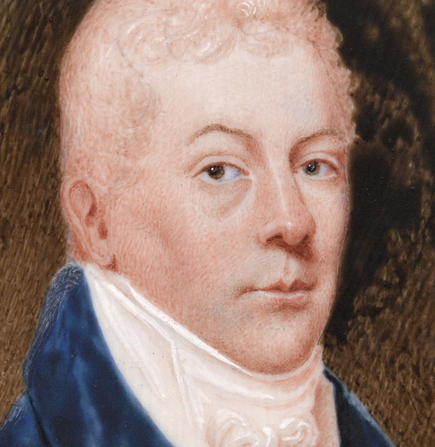 Unknown Artist (British, late 18th Century) - Portrait of a Gentleman - Image 4