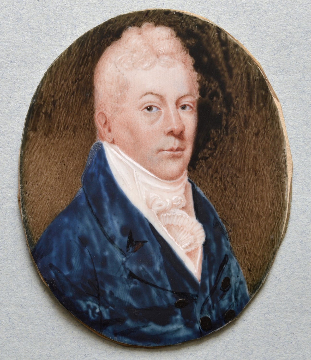 Unknown Artist (British, late 18th Century) - Portrait of a Gentleman - Image 2